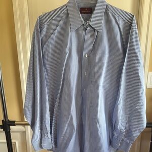 Nordstrom Blue Dress Shirt Professional Collection